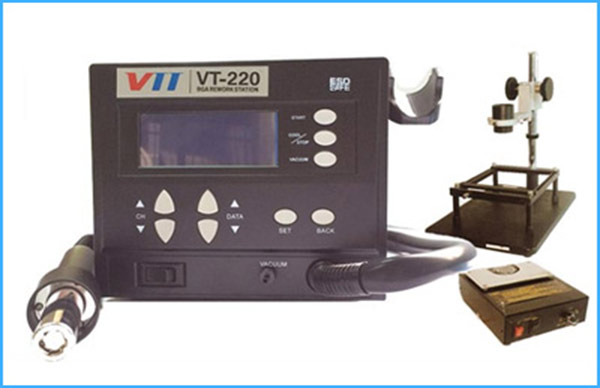 熱風(fēng)槍、需要安裝的BGA、助焊膏